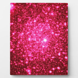 Astral-Glitzer Hot Pink Fotoplatte