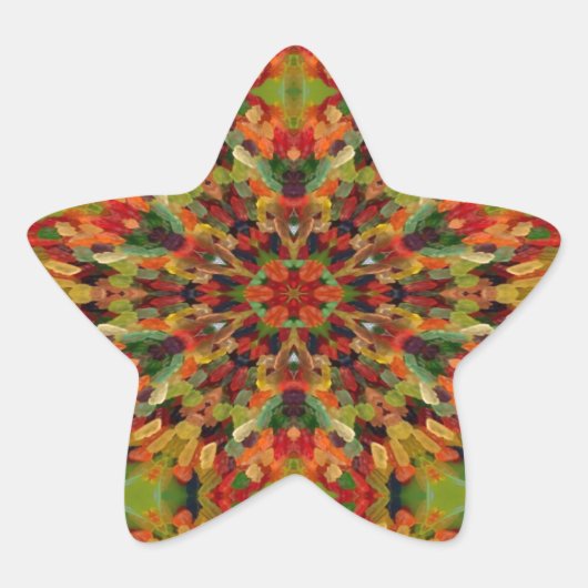 Astral Gummy Bars Stern-Aufkleber (Vorderseite)