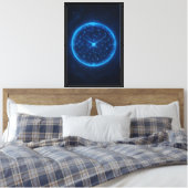 Astral Hour Dial Leinwanddruck (Insitu (Schlafzimmer))