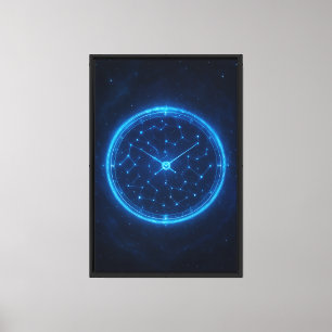 Astral Hour Dial Leinwanddruck