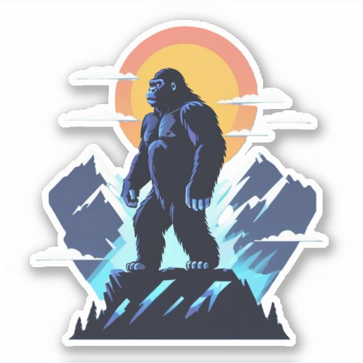 Astral Kong The North4 Aufkleber (Vorderseite)