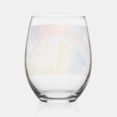 Astral Light Soul Travel Program Water Weinglas Ohne Stiel (Rückseite)