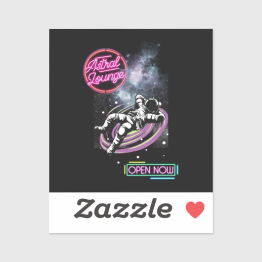 Astral Lounge - Sticker (Blatt)