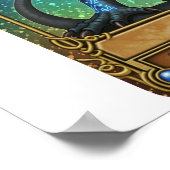 Astral-Schleichkarte Poster (Ecke)