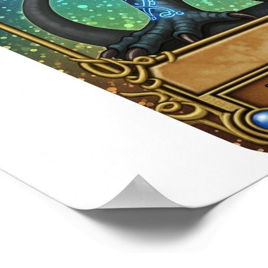 Astral-Schleichkarte Poster (Ecke)