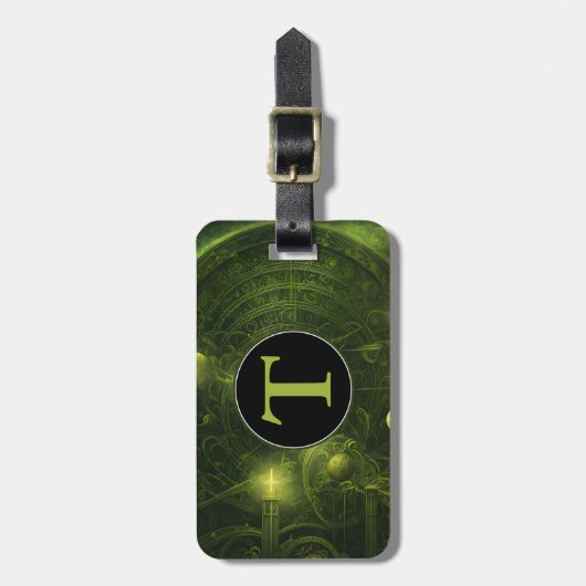 Astral Shimmer Gepäckanhänger (Vorderseite vertikal)