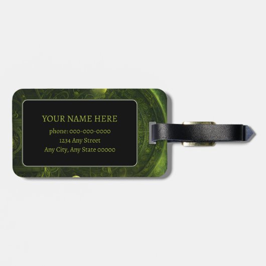 Astral Shimmer Gepäckanhänger (Rückseite horizontal)