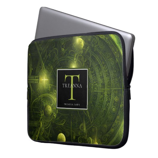 Astral Shimmer Laptopschutzhülle (Vorderseite Links)