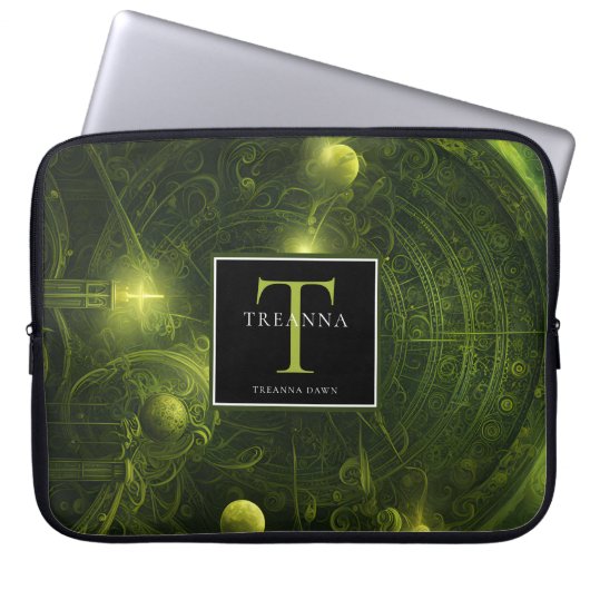 Astral Shimmer Laptopschutzhülle (Vorderseite)