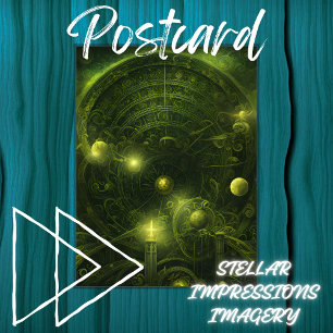 Astral Shimmer Postkarte