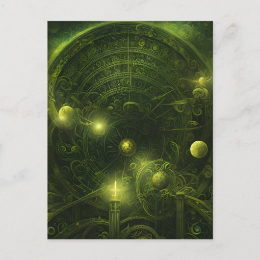 Astral Shimmer Postkarte (Vorderseite)