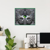Astral Stonewalling - Ken Gage Art Poster (Heimbüro)