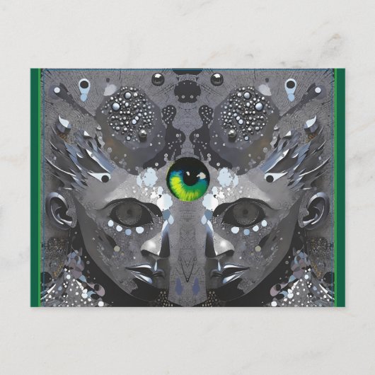 Astral Stonewalling - Ken Gage Art Postkarte (Vorderseite)