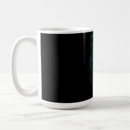 Astral Tiger - Kosmischer Blaze-Prädator Kaffeetasse