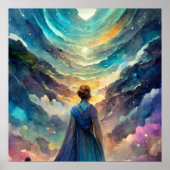 Astral Travel OBE Lucid Dreamer Dream Traumstrecke Poster (Vorne)