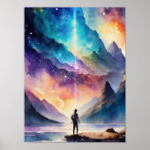 Astral Travel OBE Lucid Dreamer Dream Traumstrecke Poster (Vorne)