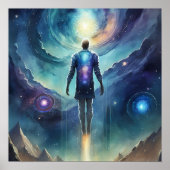 Astral Travel OBE Lucid Dreamer Dream Traumstrecke Poster (Vorne)