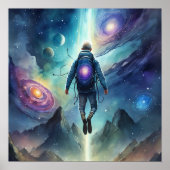 Astral Travel OBE Lucid Dreamer Dream Traumstrecke Poster (Vorne)