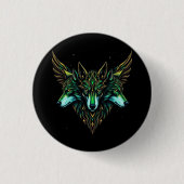 Astral Wolves Button (Vorderseite)