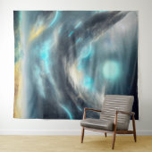 Astral Yoga Tapestry Wandteppich (Beispiel (Horizontal))