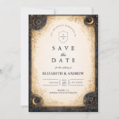 Astrale Hochzeitsnacht Save The Date (Vorderseite)