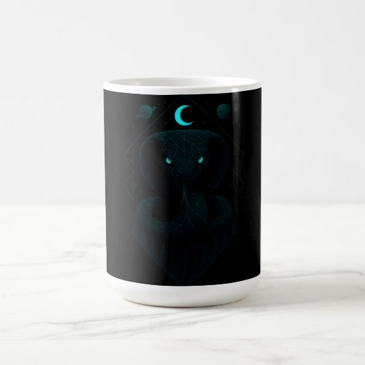 Astrale Schlange - Kosmische Coil Power Kaffeetasse (Mittel)