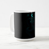 Astrale Schlange - Kosmische Coil Power Kaffeetasse (Vorderseite Links)