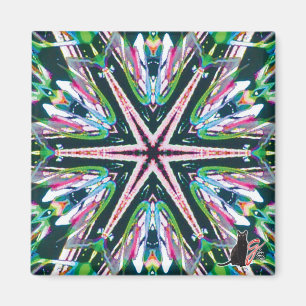 Astraler Kaleidoskop-Magnet Magnet