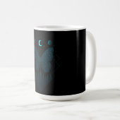Astraler Schmetterling - Kosmische Schönheit Kaffeetasse (VorderseiteRechts)