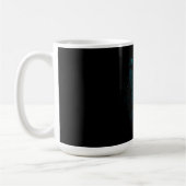 Astraler Schmetterling - Kosmische Schönheit Kaffeetasse (Links)