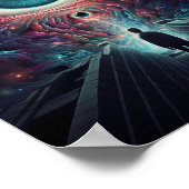 Astralgie optische Illusion Poster (Ecke)
