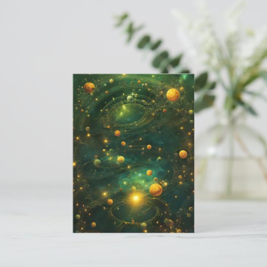 Astralon Drift Postkarte (Stehend Vorderseite)