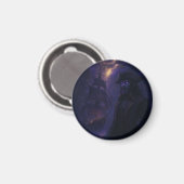 Astralpirat im Amethystlicht Magnet (Vorderseite/Rückseite)