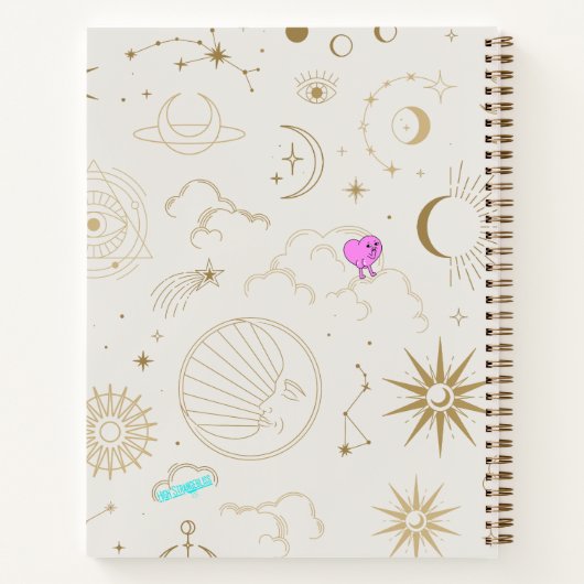 Astralprojektionstagebuch Notizblock (Rückseite)