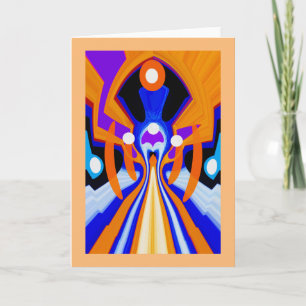 Astralprophekie Feiertagskarte