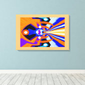 Astralprophektik Leinwanddruck (Insitu (Holzboden))