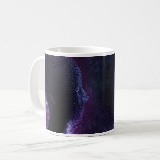 Astralreisend-Tasse Kaffeetasse (Vorderseite Links)
