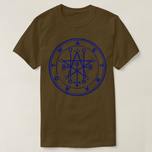 Astraroth unterrichtet Mathematik und Handic T-Shirt (Design vorne)