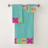 Astratto geometrico badhandtuch set (Insitu)