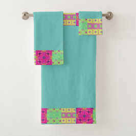 Astratto geometrico badhandtuch set