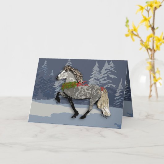 Astrid for Holidays Karte (Gelbe Blume)