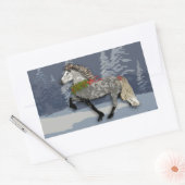 Astrid Islandpferd für Urlaub Rechteckiger Aufkleber (Umschlag)