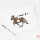 Astrid Ovaler Aufkleber (Umschlag)