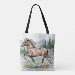 Astrid Töltet isländische Aquarellfarbe Tasche