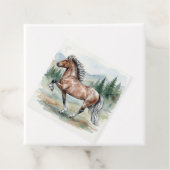 Astrid Tolting Icelandic Horse watercolor Geschenkanhänger (Beispiel)