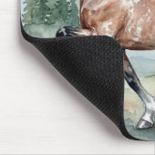 Astrid Tolting Icelandic Horse watercolor Mousepad (Ecke)