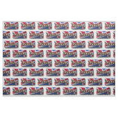 Astrid und isländische Flagge Stoff (Fat Quarter (45,7 x 55,9 cm))
