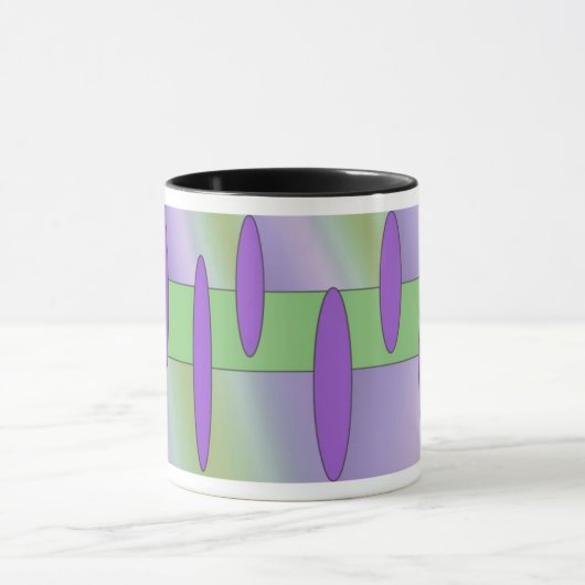 Astrium grün lila tasse (Zentrum)