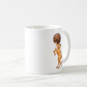 Astro Aries Mars Zodiac Kaffeetasse (VorderseiteRechts)