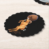 Astro Aries Mars Zodiac Untersetzer (angewinkelt)